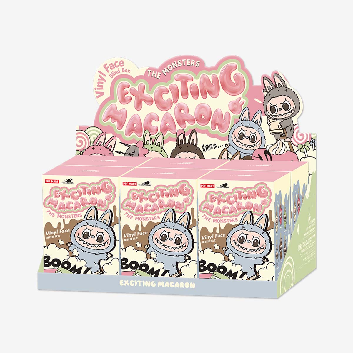 LABUBU | Exciting Macaron | Box of 6